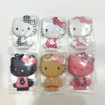 헬로키티 거울 컬렉션 포함 구미 6개 묶음 판매