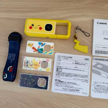피카츄 카메라 Canon iNSPiC REC 피카츄 모델 세트