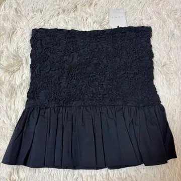 FIKA 자카드 뷔스티에 블랙 9호 미사용 택 포함 정가 11000엔