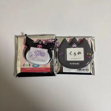 산리오 시크릿 이름표 배지 쿠로미