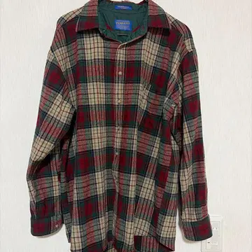 90s PENDLETON 체크 울 셔츠 펜들턴 빈티지 셔츠