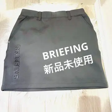 미사용 새상품 BRIEFING 브리핑 3D 스커트 그레이