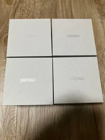 SEIKO 시계용 박스 4세트