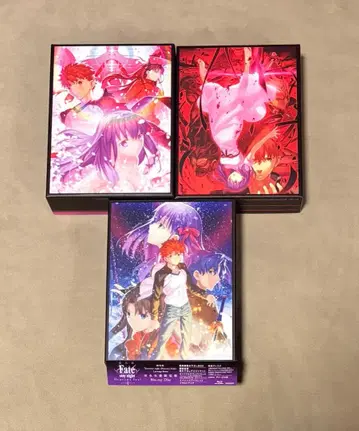 Fate Heaven's feel 블루레이 박스 1-3 전권 세트