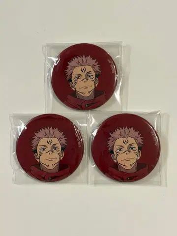 주술회전 애니메이션전 시부야 사변 캔뱃지 양면 스쿠나