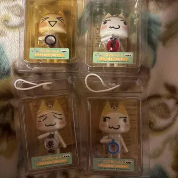 도코데모 잇쇼 트로 라이트 포함 키링 4개 세트 2002년 당시 물품