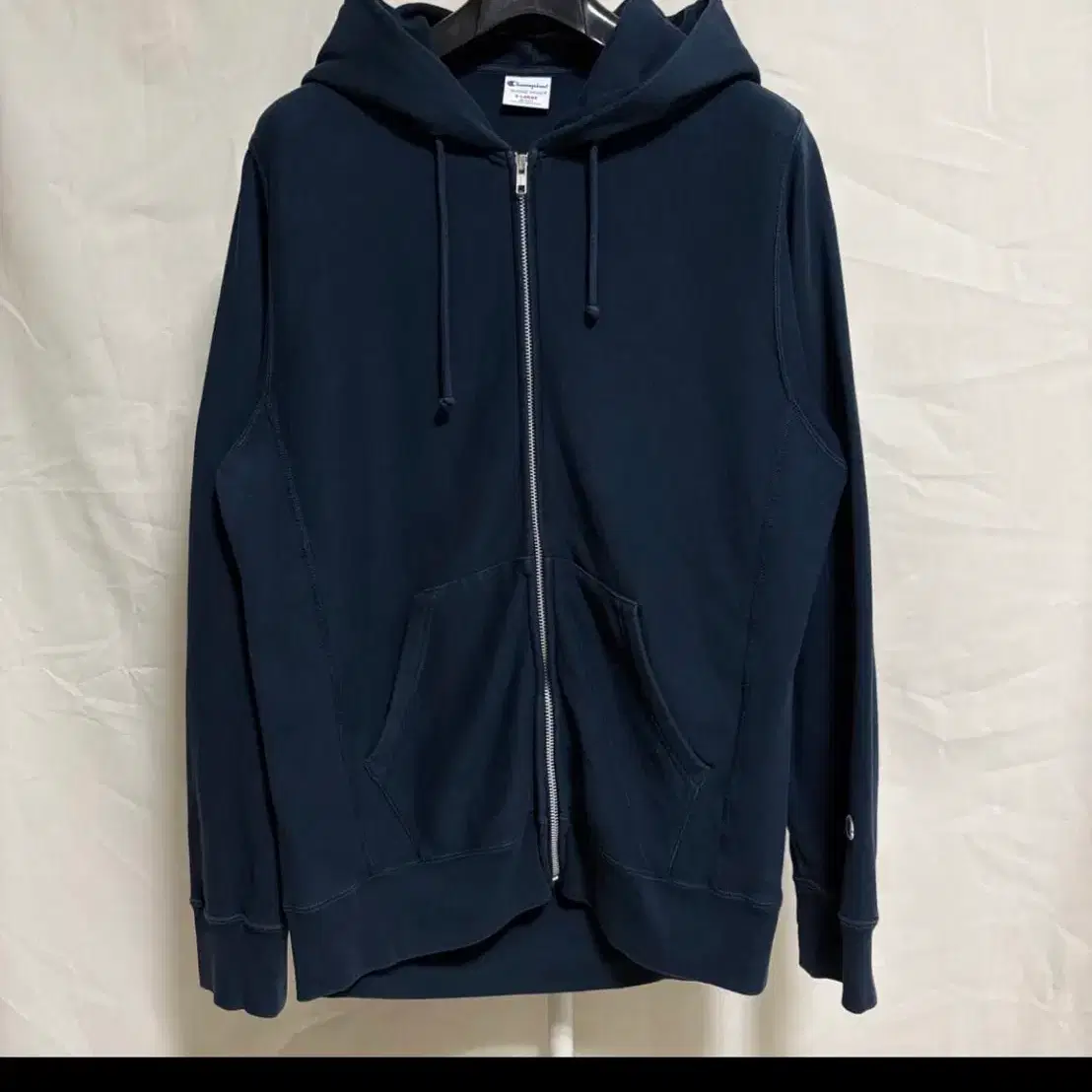 Supreme X Champion 24 SS Hoodie Zip Up Navy Large | Bunjang Global