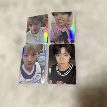 NCT WISH 유우시 트레이딩 카드 4장 세트