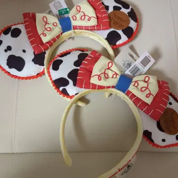 상하이 디즈니 토이스토리 제시 머리띠 세트