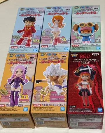 원피스 월드 컬렉터블 피규어 에그헤드 레드 필름 세트