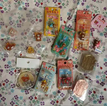 리락쿠마 키링 세트