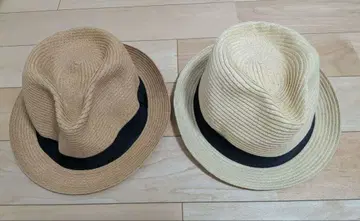 grace 스트로우 햇 밀짚모자 2세트
