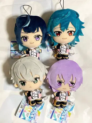 앙스타 봉제 인형 신의상 에스 칸나유메 라이카 4종 세트