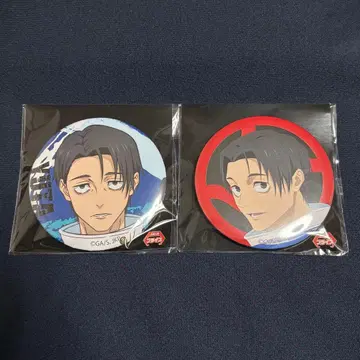 주술회전 사멸회유 캔뱃지 시스템 서비스 옷코츠 유타 2개 세트