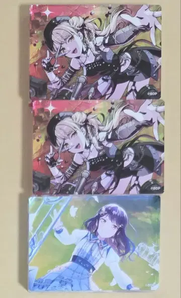 뱅드림 아크릴 블록 키리가야 토코 후타바 츠쿠시