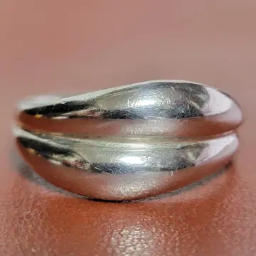 빈티지 은반지 기하학 실버 반지 추상 조형 모드 스타일