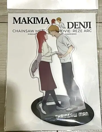 체인소 맨 한국 팝업 페어 아크릴 스탠드 마키마 덴지