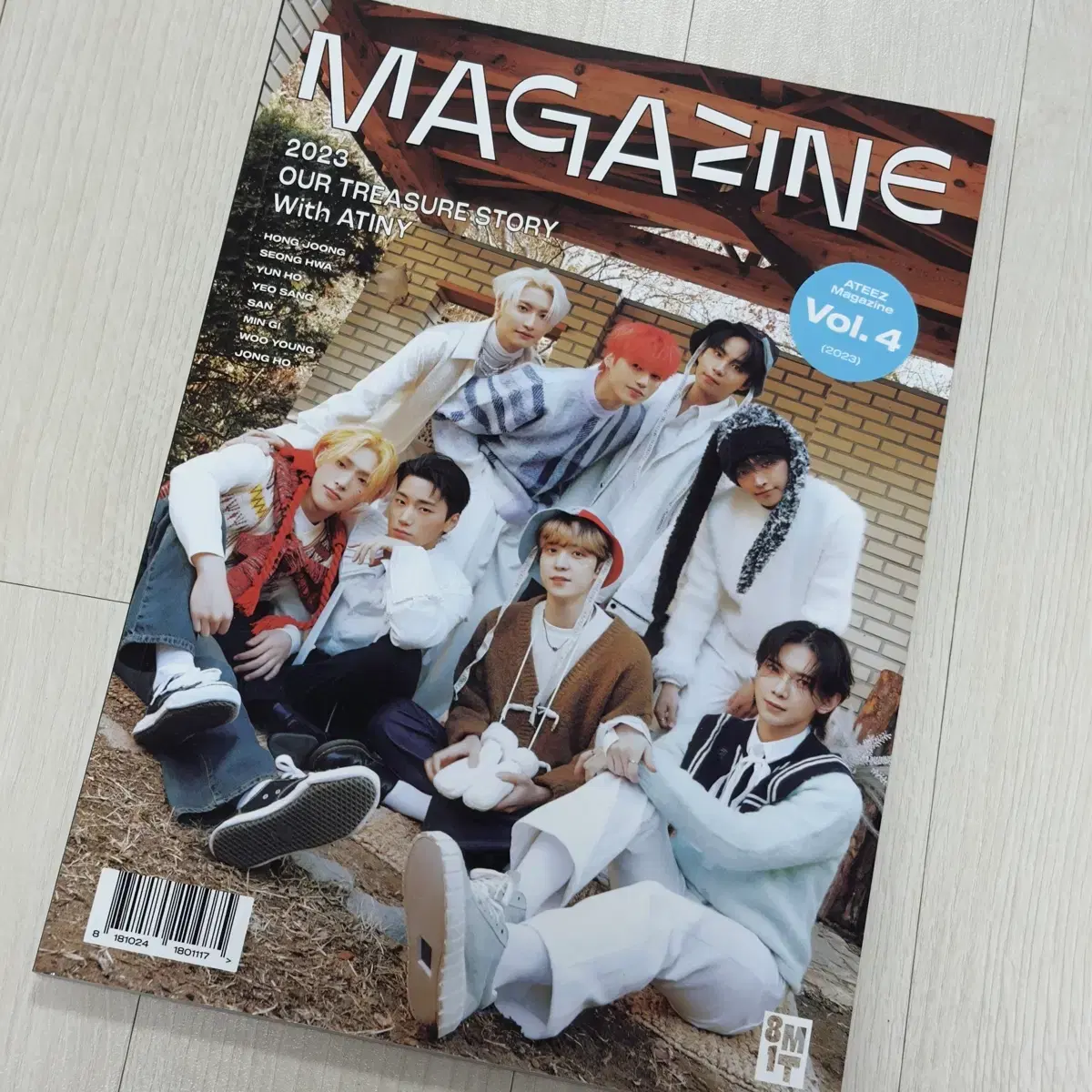 ateez Magazine 3/4 | Bunjang Global