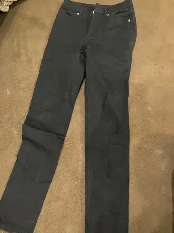 00s 아카이브 블랙 데님