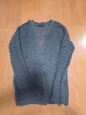 JEANASIS 그레이 가디건 F 사이즈