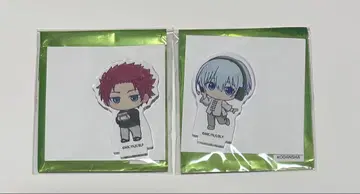 사에 히오리 아크릴 스탠드 블루 록 피스타치오