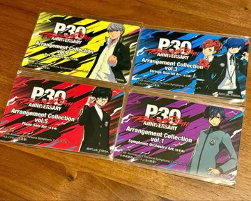 미사용 새상품 M 카드 vol.1,3,4,5 BGM집 페르소나 콘서트