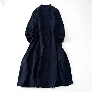 nest Robe 네스트로브 린넨 셔츠 원피스 개더 겉옷