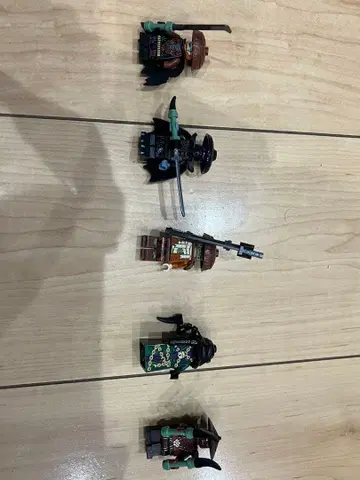 레고 닌자고 봉인된 5인