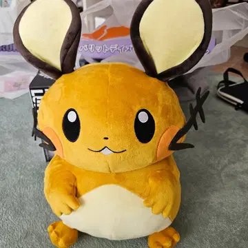 포켓몬스터 봉제 인형 약 30cm 반다이 제조 데덴네