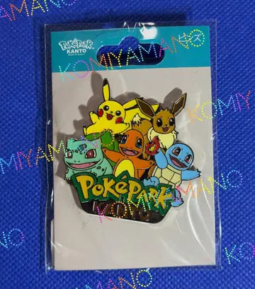 포켓파크 칸토 공식 핀즈 핀 배지 피카츄 리자드 이브이