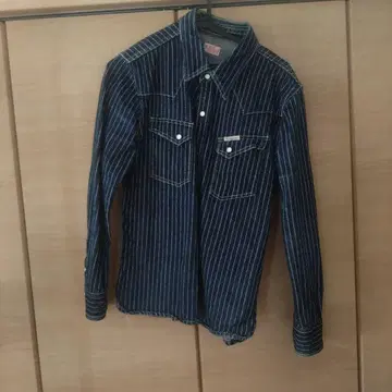 플래드헤드 워배시 데님 긴팔 셔츠 사이즈 40 리얼 맥코이