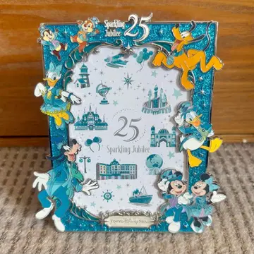디즈니씨 스파클링 쥬빌리 포토 스탠드 사진 액자 25주년