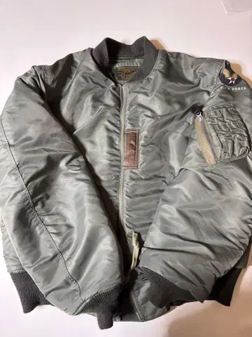 U.S. AIR FORCE MA-1 플라이트 자켓 L