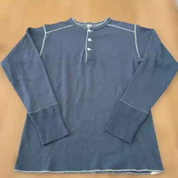 [ S ] MCCOYS 맥코이 써멀 헨리넥 티셔츠 네이비