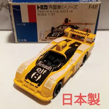 토미카 파랑 상자 F48 알파인 르노 A 442 터보 일본제
