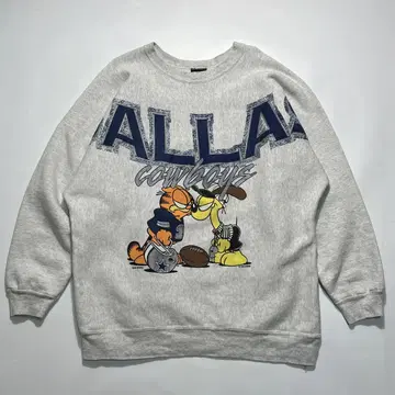 90s 가필드 NFL 콜라보 USA제 맨투맨 XL 8181