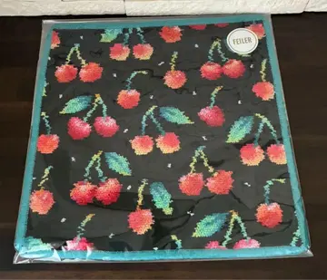 러브러리 바이 페이러 손수건 체리 도트