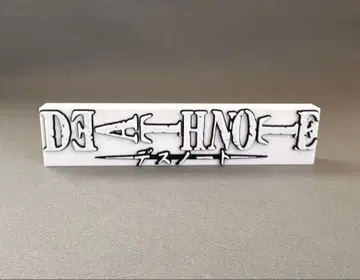DEATH NOTE 데스노트 로고 스탠드 피규어