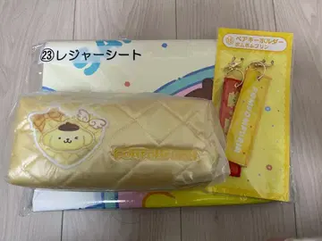 산리오 제일복권 폼폼푸딩 파우치 스트랩 돗자리