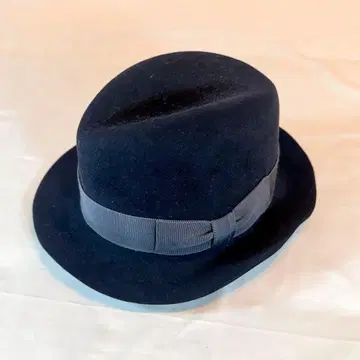 coeur 쿨 중절모 블랙 펠트 모자 57cm 일본제