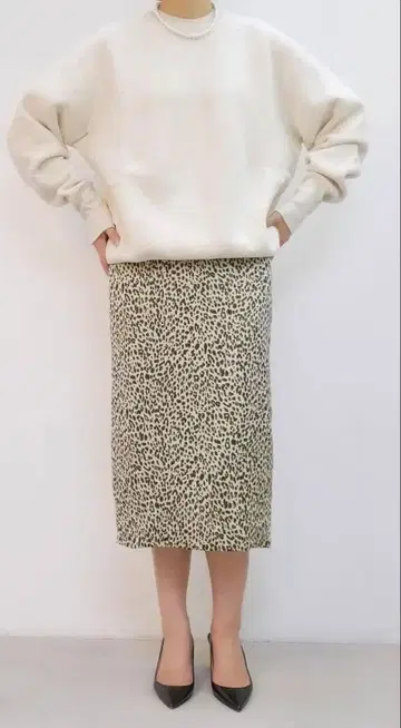 마세멘슈 MASSE MENSCH 스커트 애니멀 프린트 노미야 마키