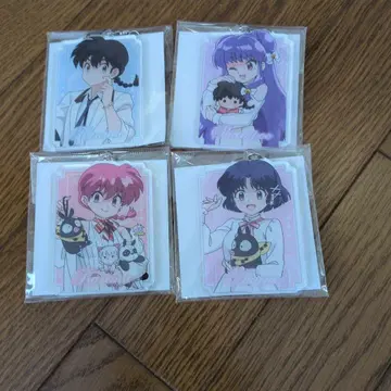 란마 2/1 봉제 인형과 함께 쪼이 빅 키링 전 4종 샴푸