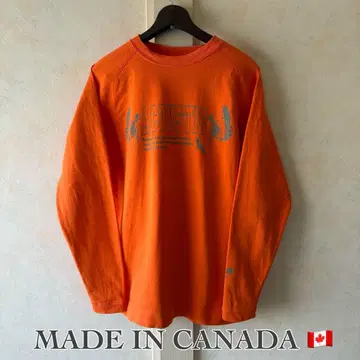 어쿠스틱 롱T셔츠 래글런 M사이즈 캐나다제