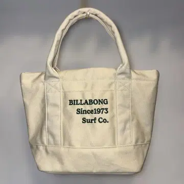 신상 BILLABONG 토트백 아이보리