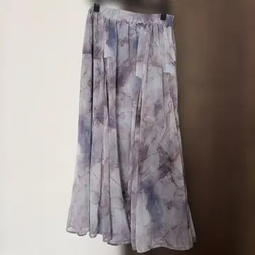 JEANASIS 지나시스 뉴앙스 프린트 플레어 스커트 S 사이즈