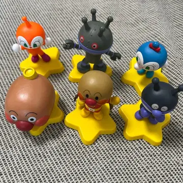 호빵맨 캐릭터 6체 세트 호빵맨 뮤지엄