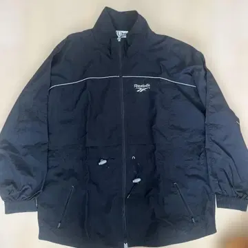 Reebok 블랙 나일론 자켓