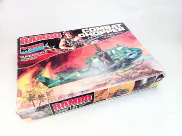 80년대 미국제 람보 RAMBO COMBAT CHOPPER 프라모델