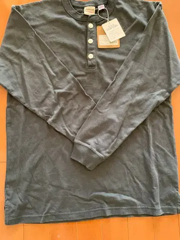Goodwear USA 코튼 빅 실루엣 헨리넥