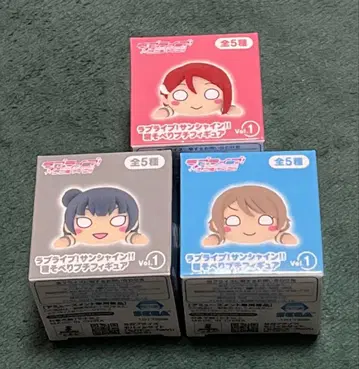 러브 라이브! 선샤인 네소베리 푸치 피규어 3종